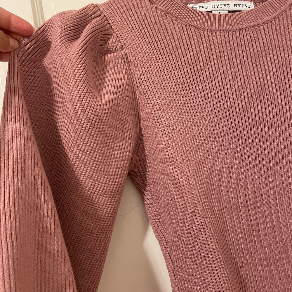 Pink Sweater dress like new worn once